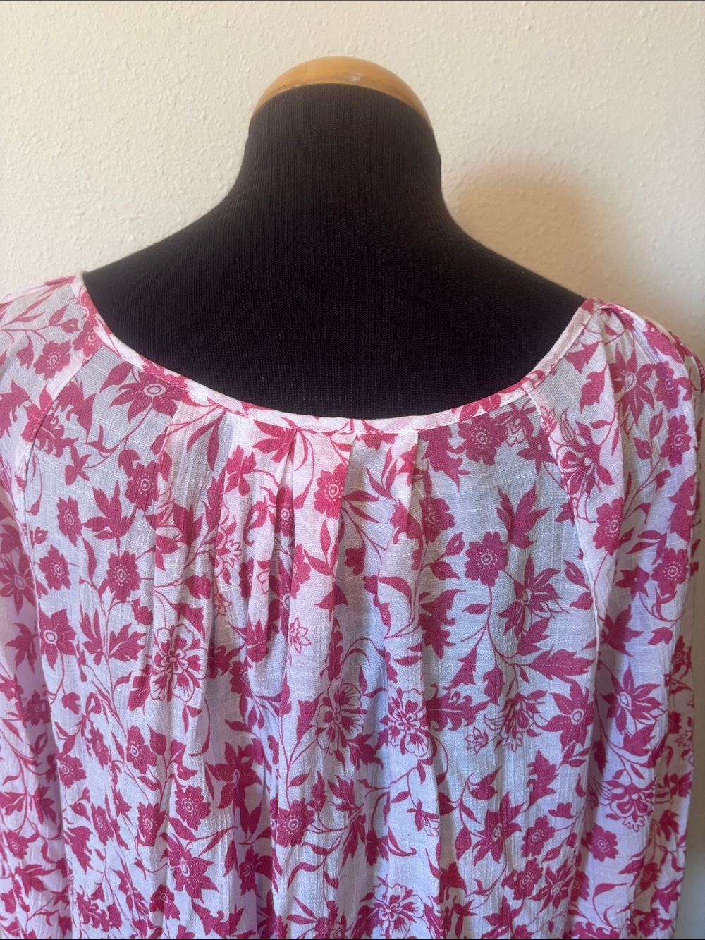 CJ Banks Lightweight Pullover Floral Top size 2X - Picture 6 of 8